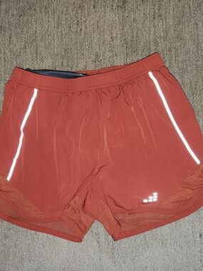 BCG Women's Cinnamon Running/Athletic Shorts with Reflective Accents Small